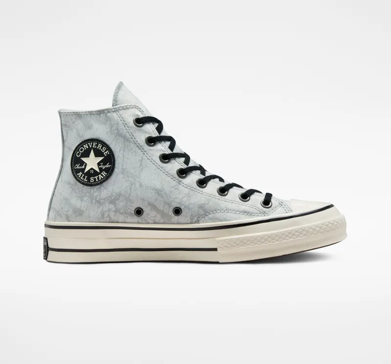 Converse Chuck 70 Rock Texture Jacquard Ash Stone/zwart/egret