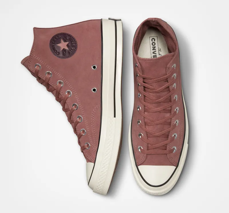Converse Chuck 70 Suede Saddle/egret/zwart