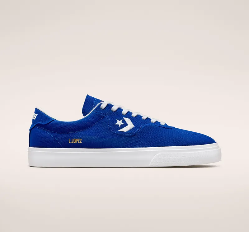 Converse Louie Lopez Pro Canvas Blauw/wit/wit