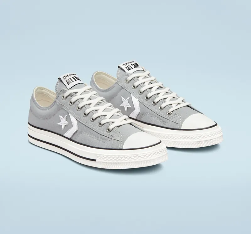 Converse Star Player 76 Ash Stone/wit/zwart