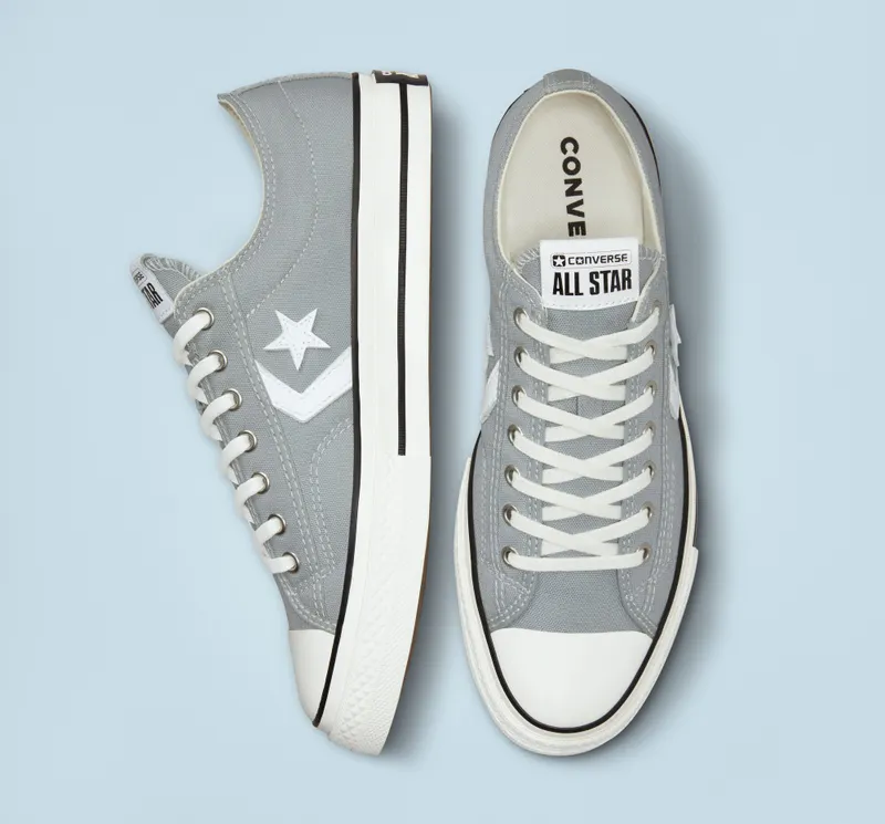 Converse Star Player 76 Ash Stone/wit/zwart