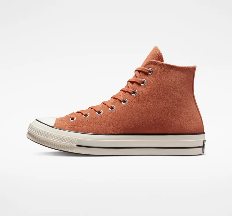 Converse Chuck 70 Suede Orange Haven/egret/zwart