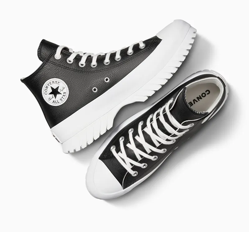 Converse Chuck Taylor All Star Lugged 2.0 Leather Zwart/egret/wit