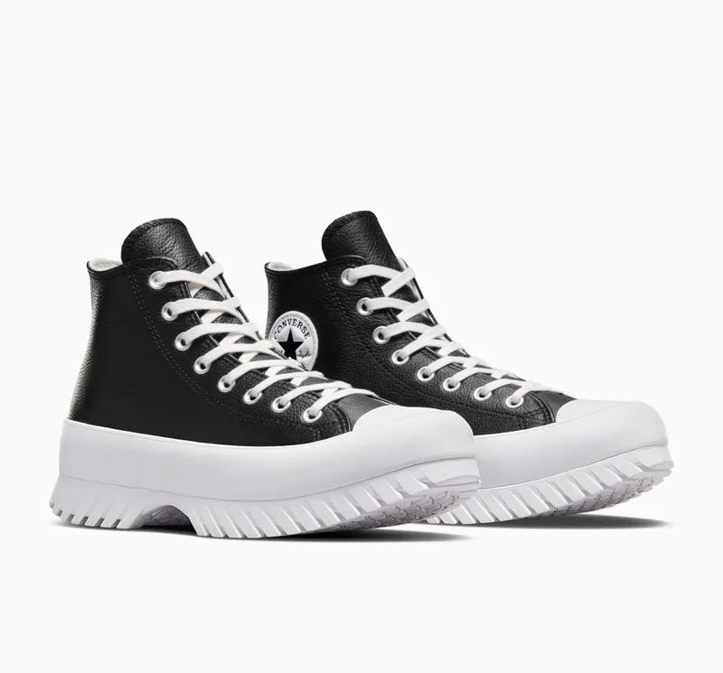 Converse Chuck Taylor All Star Lugged 2.0 Leather Zwart/egret/wit