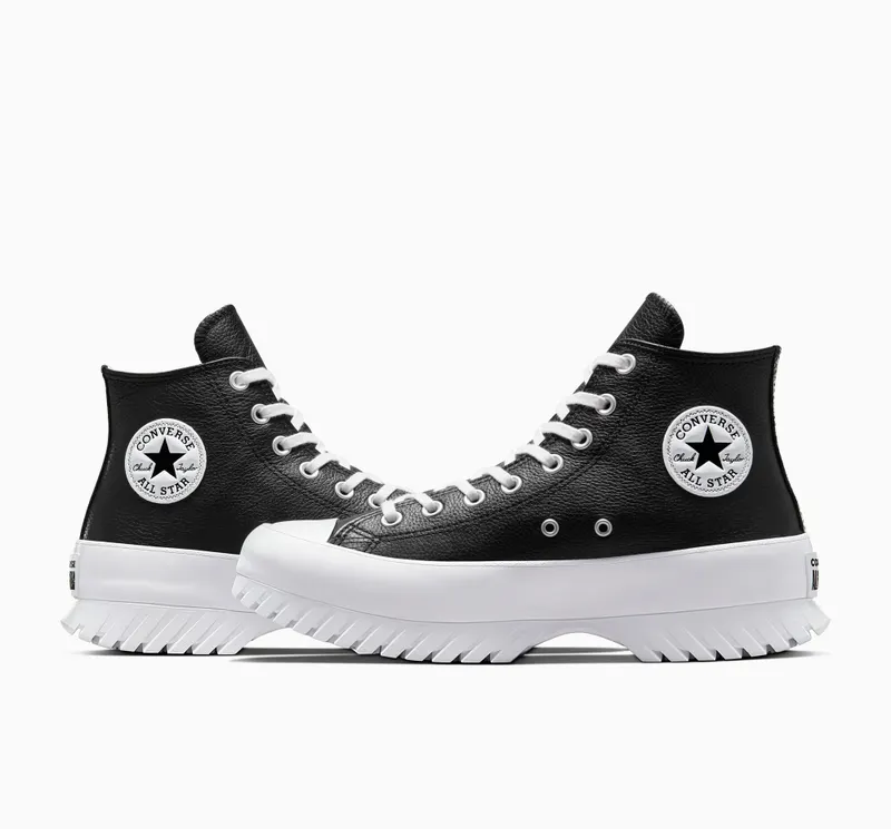 Converse Chuck Taylor All Star Lugged 2.0 Leather Zwart/egret/wit