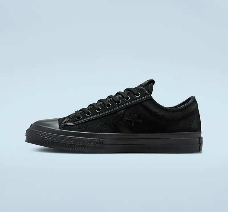 Converse Star Player 76 Mono Suede Zwart/storm Wind/zwart