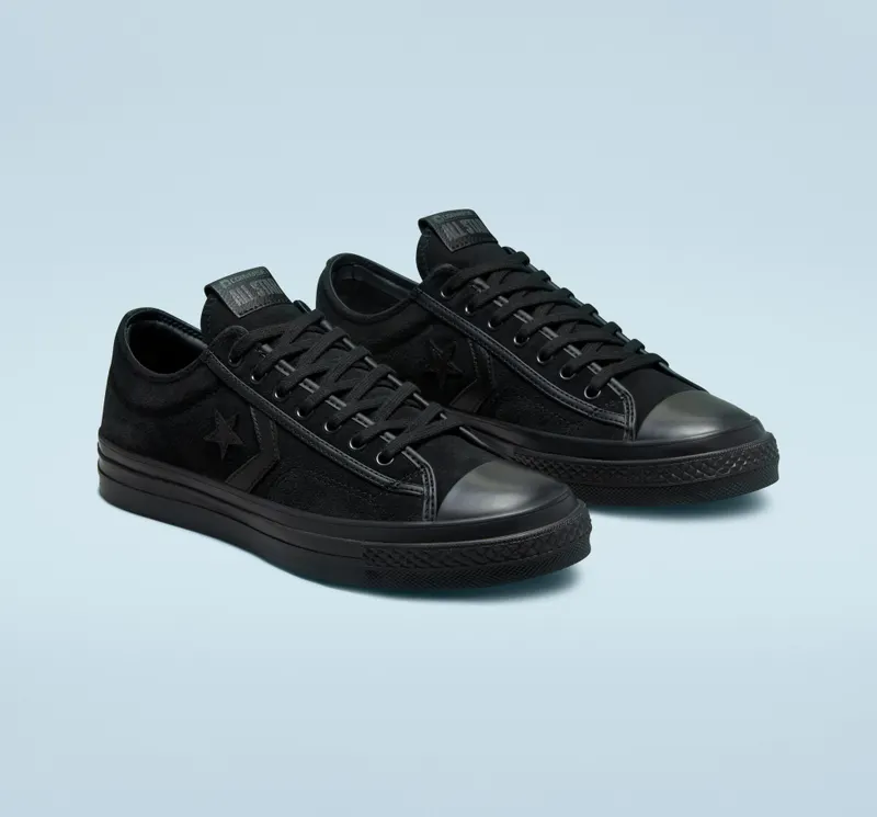 Converse Star Player 76 Mono Suede Zwart/storm Wind/zwart
