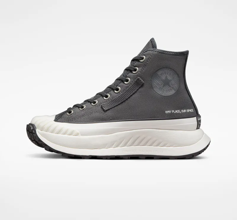 Converse Chuck 70 AT-CX Platform Outdoor Experience Iron Grey/dk Smoke Grey/wit