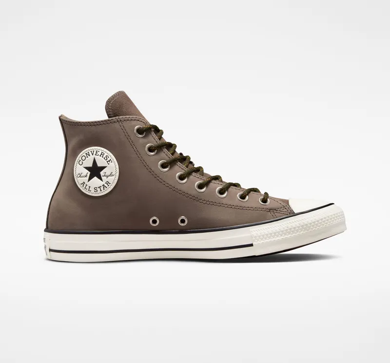 Converse Chuck Taylor All Star Nubuck Leather Engine Smoke/utility Green