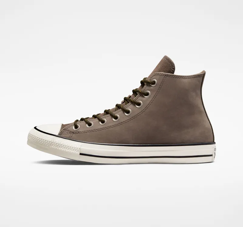 Converse Chuck Taylor All Star Nubuck Leather Engine Smoke/utility Green