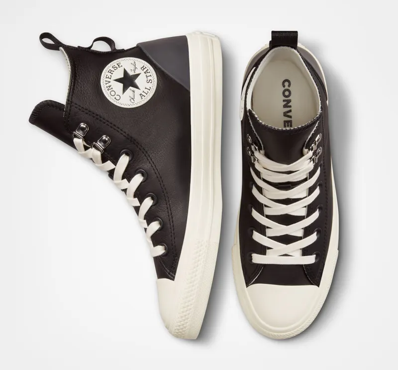 Converse Chuck Taylor All Star Leather Hike Zwart/egret/almost Black