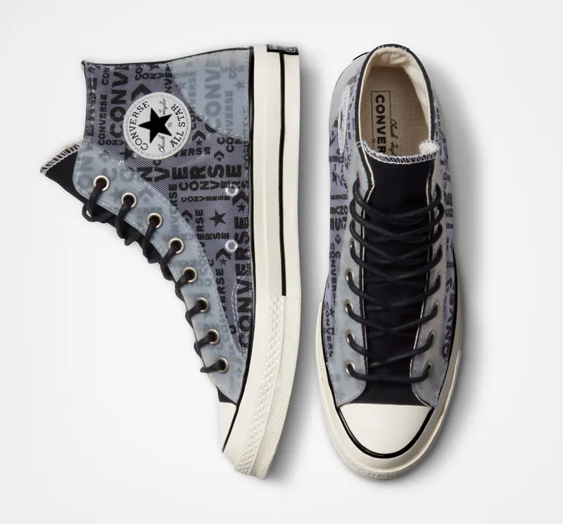 Converse Chuck 70 Script Logo Zwart Logo