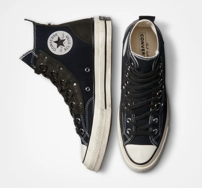 Converse Chuck 70 Punk Academia Black Metal Ring
