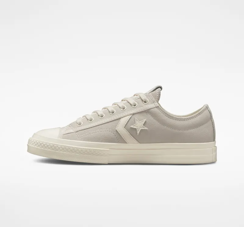 Converse Star Player 76 Mono Suede Egret/egret/pale Putty