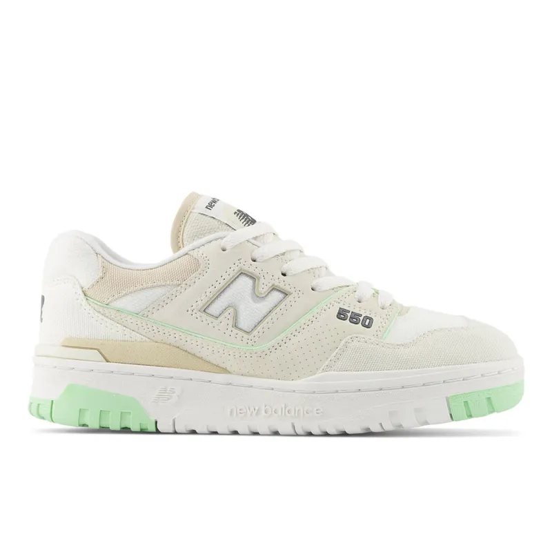 New Balance 550 Turtledove / Sandstone / Green Aura (BBW550V1-43404)