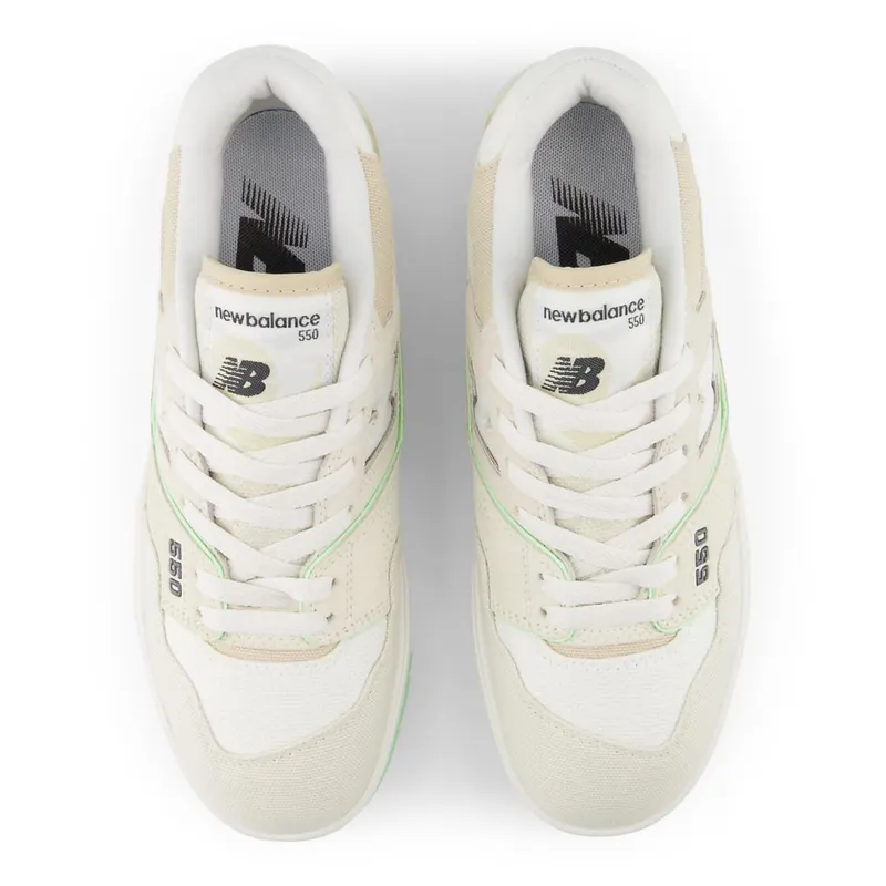 New Balance 550 Turtledove / Sandstone / Green Aura (BBW550V1-43404)