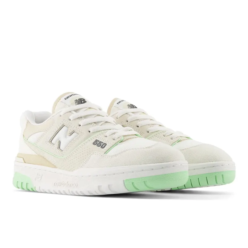 New Balance 550 Turtledove / Sandstone / Green Aura (BBW550V1-43404)