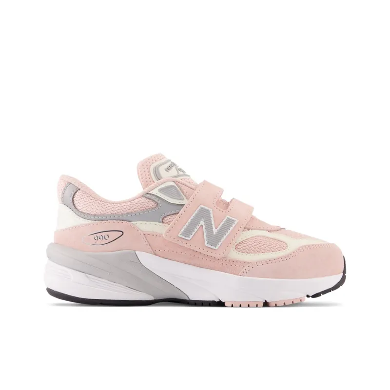 New Balance FuelCell 990v6 Hook and Loop Pink Haze / White (PV990V6-39064)