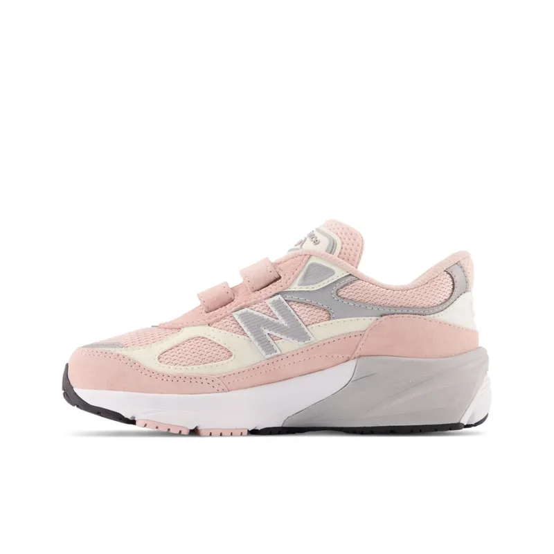 New Balance FuelCell 990v6 Hook and Loop Pink Haze / White (PV990V6-39064)