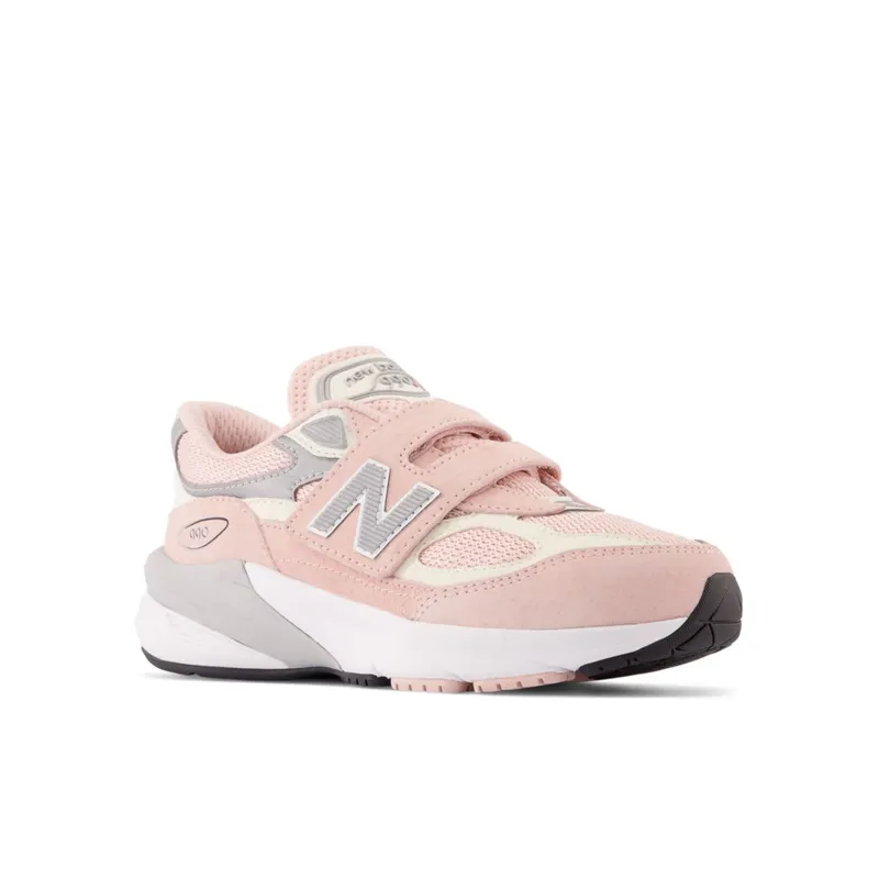 New Balance FuelCell 990v6 Hook and Loop Pink Haze / White (PV990V6-39064)