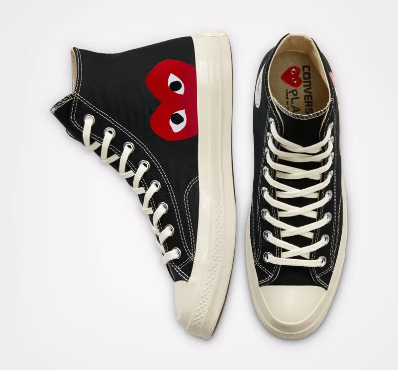 Converse x Comme des Garçons CDG Chuck Taylor High Black (150204C)