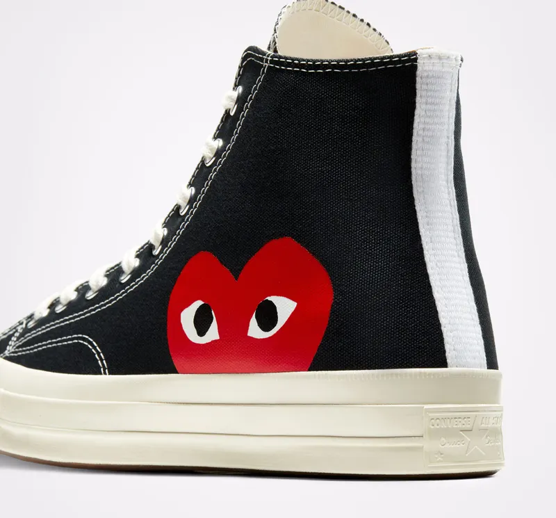Converse x Comme des Garçons CDG Chuck Taylor High Black (150204C)