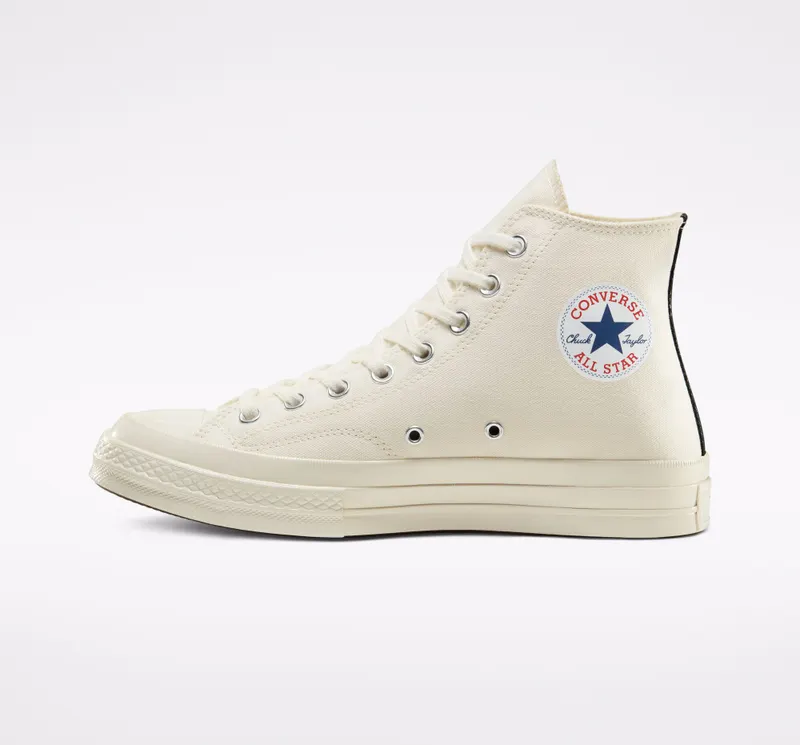 Converse x Comme des Garçons CDG Chuck Taylor High Cream White (150205C)