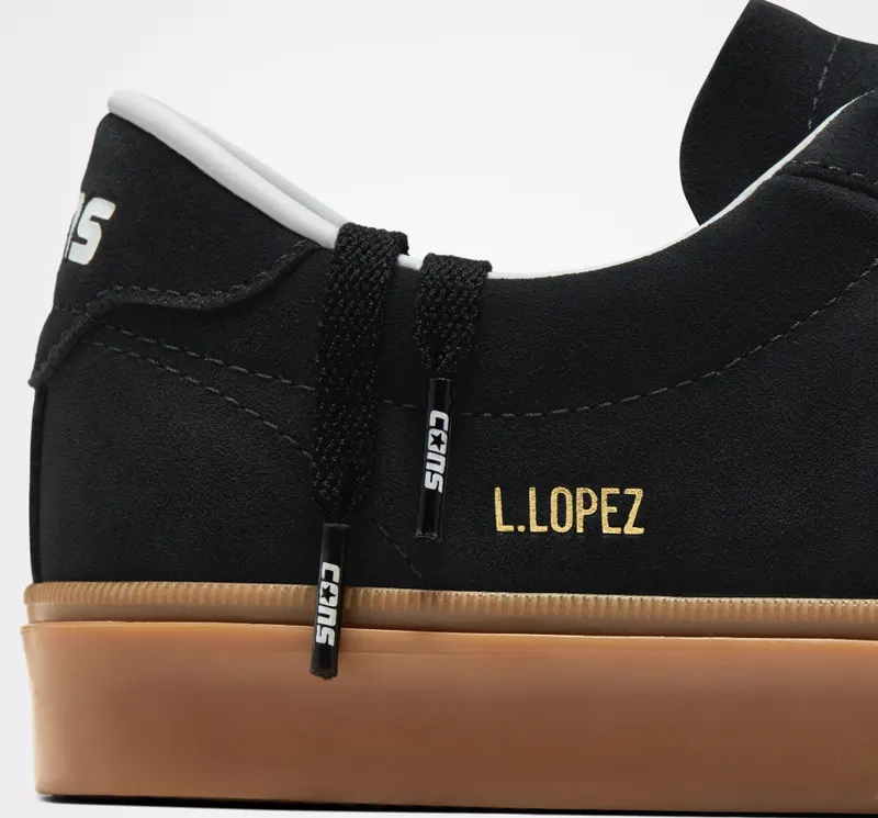 Converse Unisex CONS Louie Lopez Pro Zwart/wit/gum