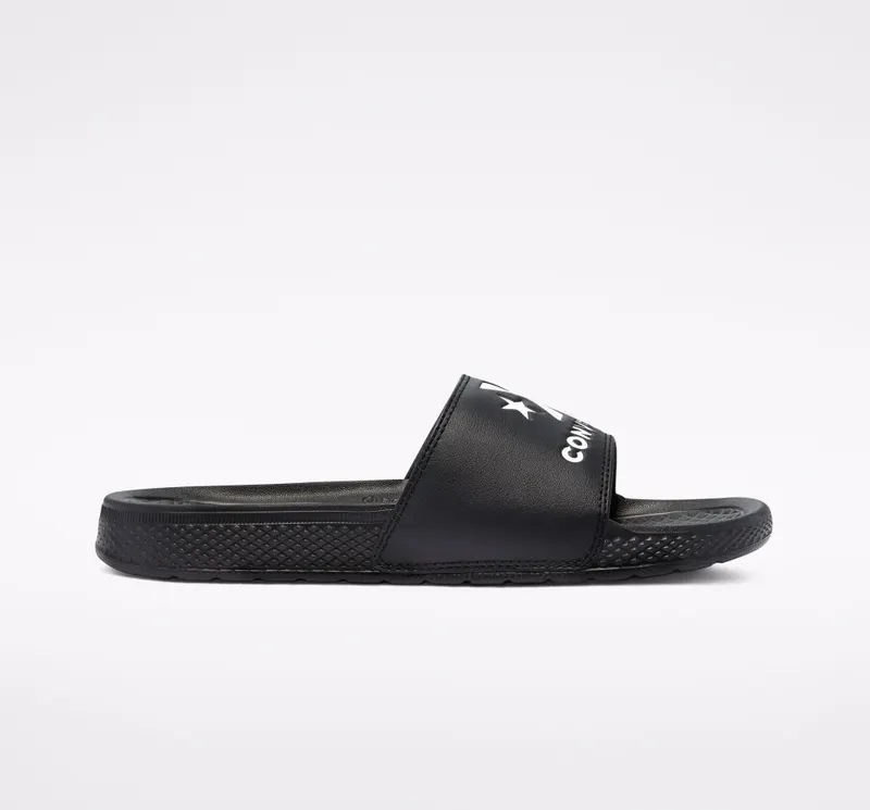 Converse All Star Slipper Zwart/wit/zwart