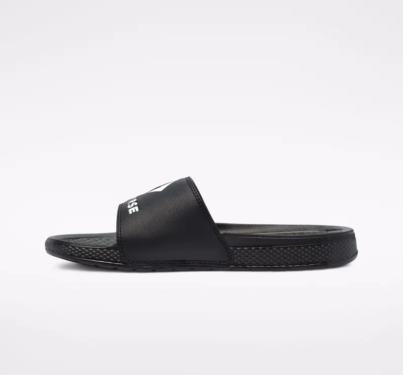Converse All Star Slipper Zwart/wit/zwart