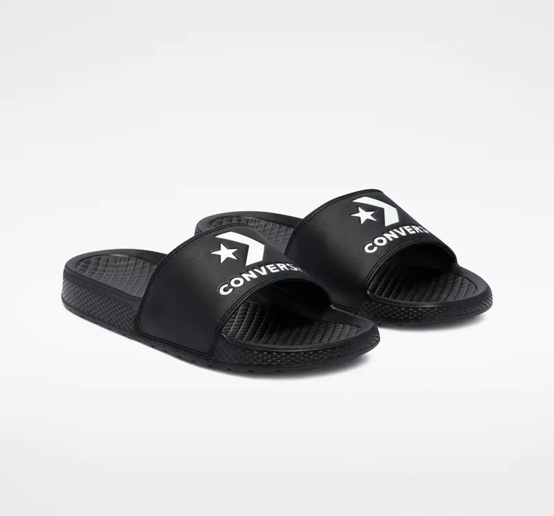 Converse All Star Slipper Zwart/wit/zwart