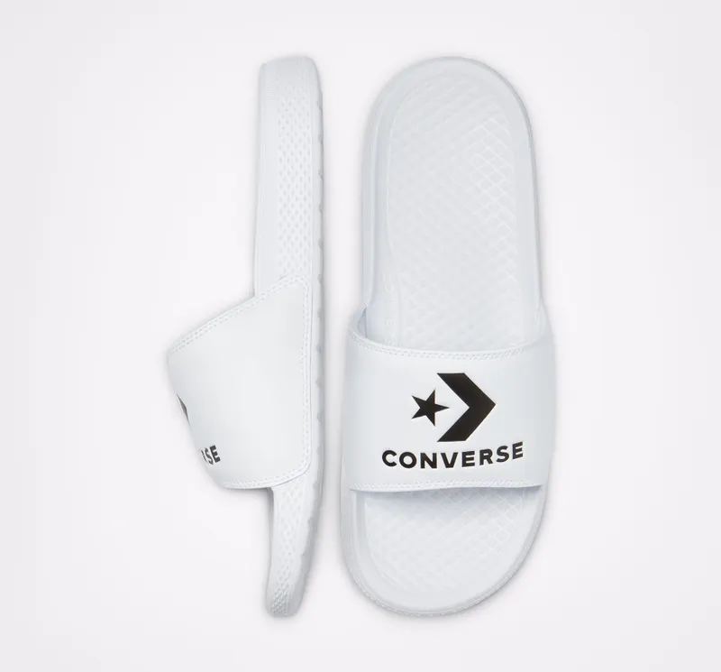 Converse All Star Slipper Wit/zwart/wit