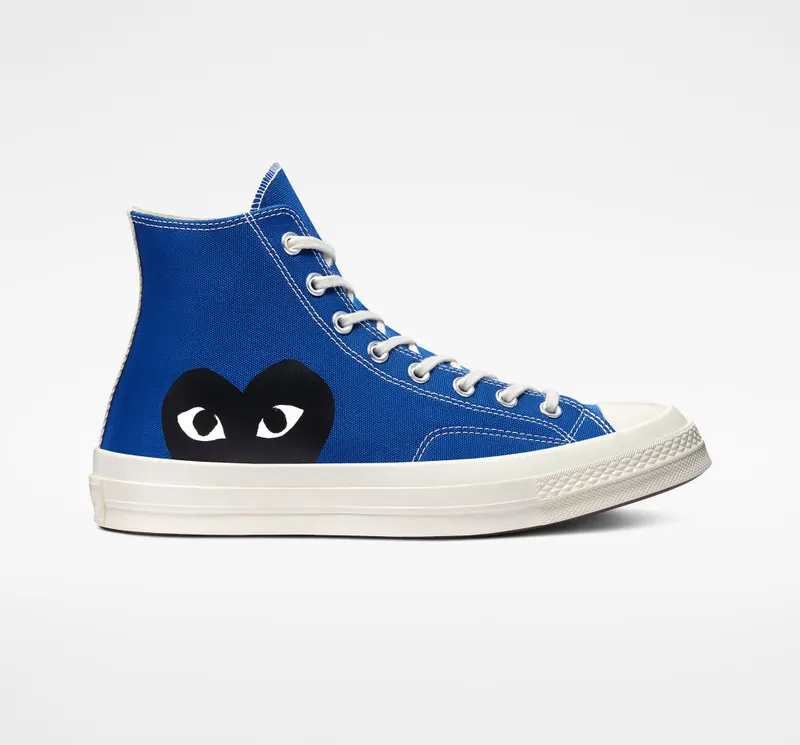 Converse Converse x Comme des Garçons PLAY Chuck 70 Blue Quartz/egret/zwart (171846C)