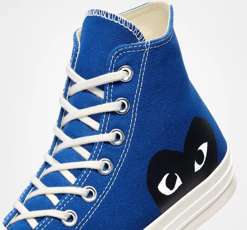 Converse Converse x Comme des Garçons PLAY Chuck 70 Blue Quartz/egret/zwart (171846C)