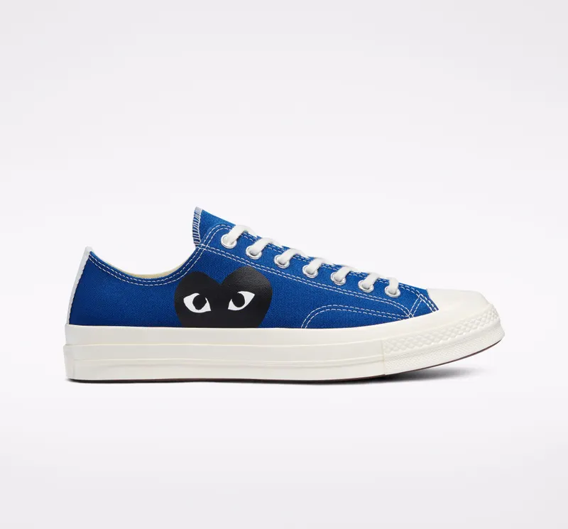 Converse Converse x Comme des Garçons PLAY Chuck 70 Blue Quartz/egret/zwart (171848C)