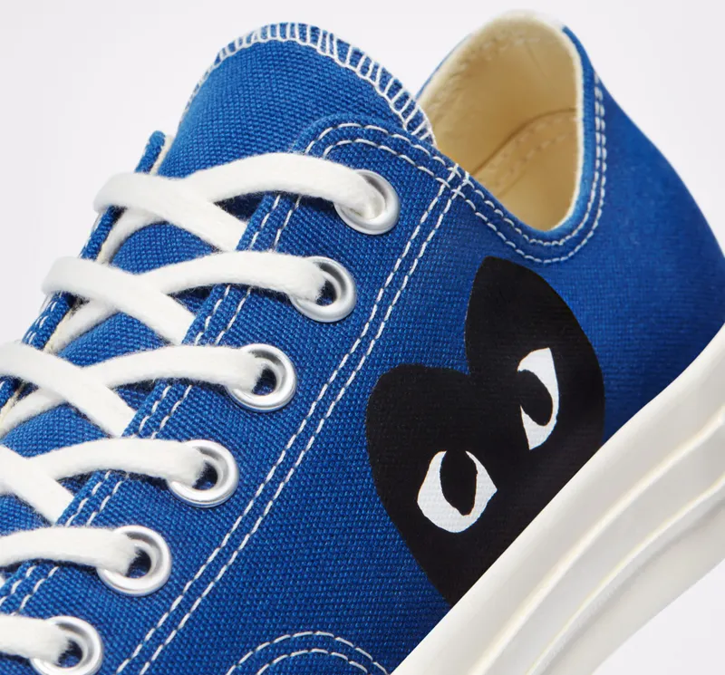 Converse Converse x Comme des Garçons PLAY Chuck 70 Blue Quartz/egret/zwart (171848C)