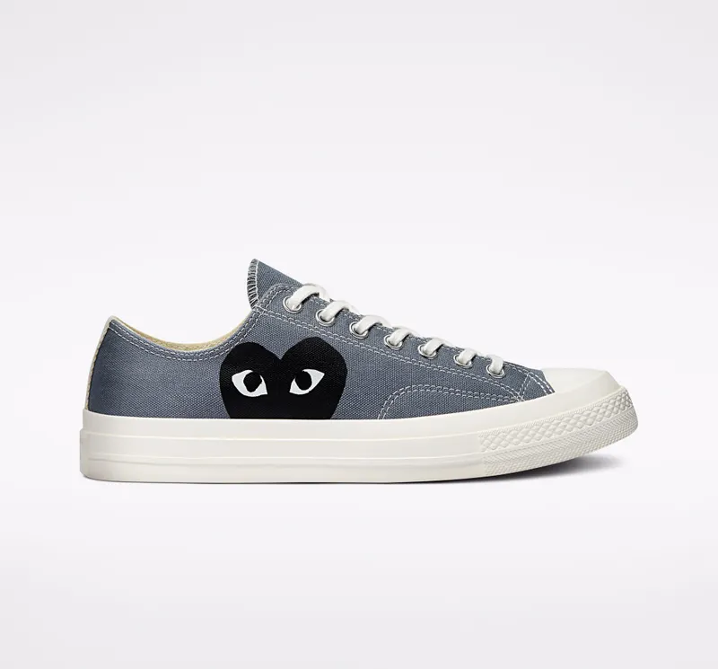 Converse Converse x Comme des Garçons PLAY Chuck 70 Steel Grey/egret/zwart (171849C)