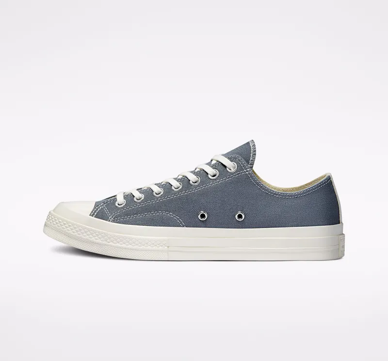 Converse Converse x Comme des Garçons PLAY Chuck 70 Steel Grey/egret/zwart (171849C)