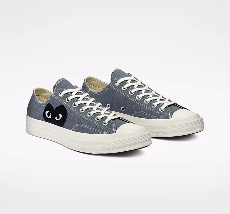 Converse Converse x Comme des Garçons PLAY Chuck 70 Steel Grey/egret/zwart (171849C)