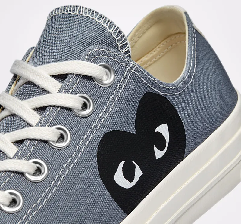 Converse Converse x Comme des Garçons PLAY Chuck 70 Steel Grey/egret/zwart (171849C)