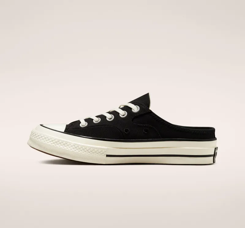 Converse Chuck 70 Mule Zwart/zwart/egret