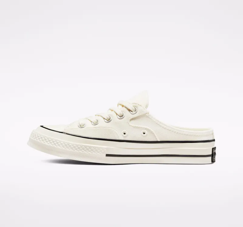 Converse Chuck 70 Mule Egret/egret/zwart