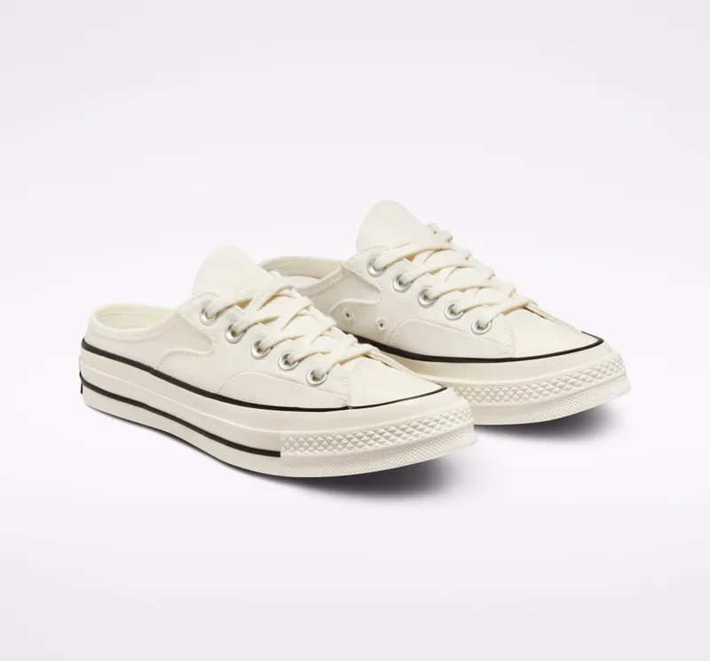 Converse Chuck 70 Mule Egret/egret/zwart