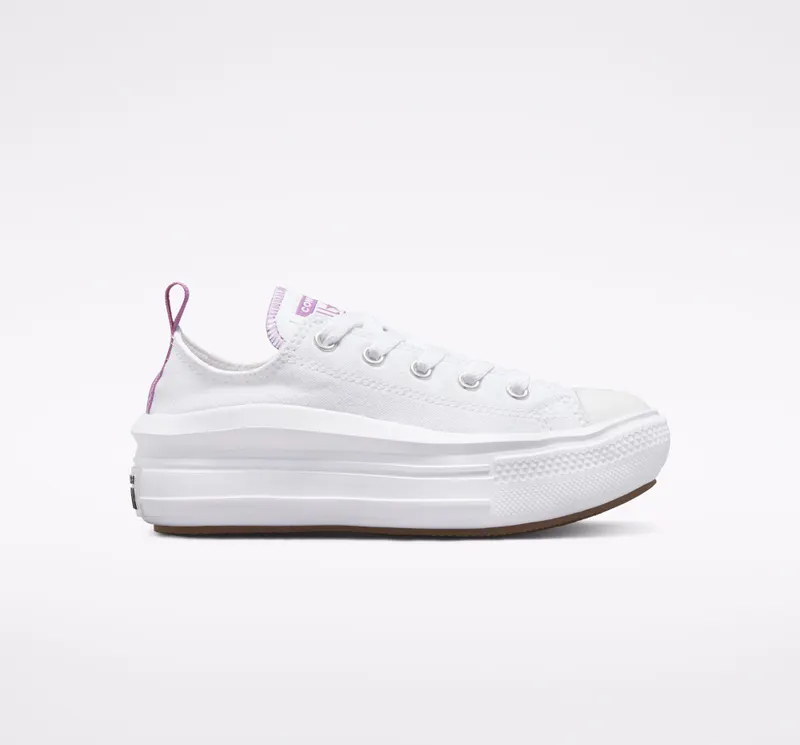 Converse Canvas Color Chuck Taylor All Star Move Wit/pixel Purple/wit