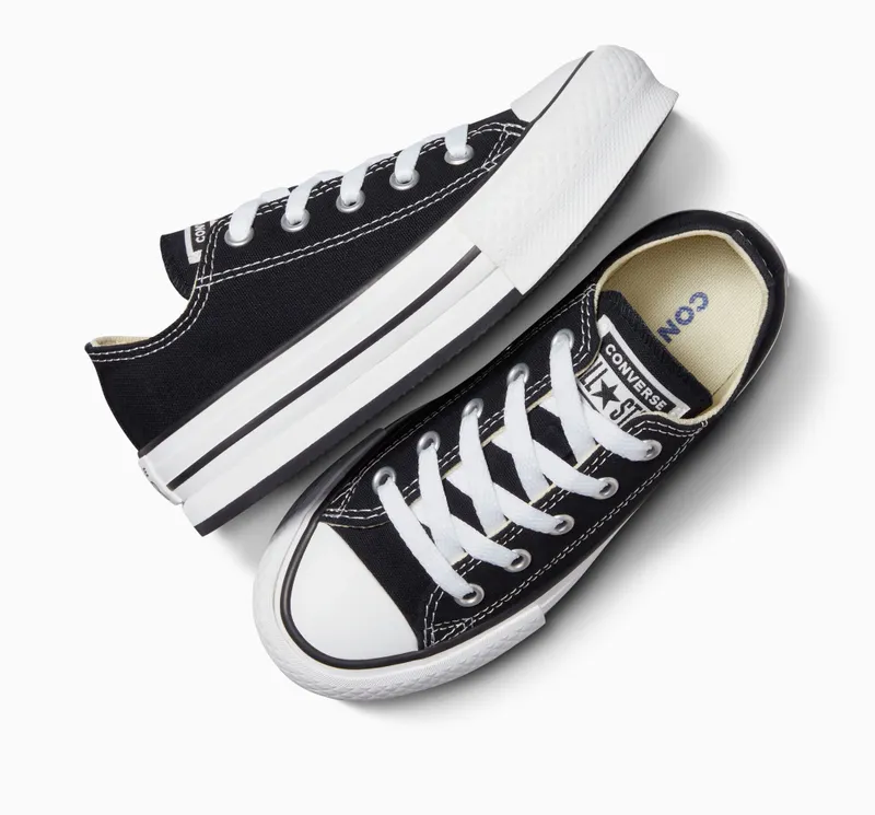 Converse Chuck Taylor All Star Lift Platform Zwart/wit/zwart