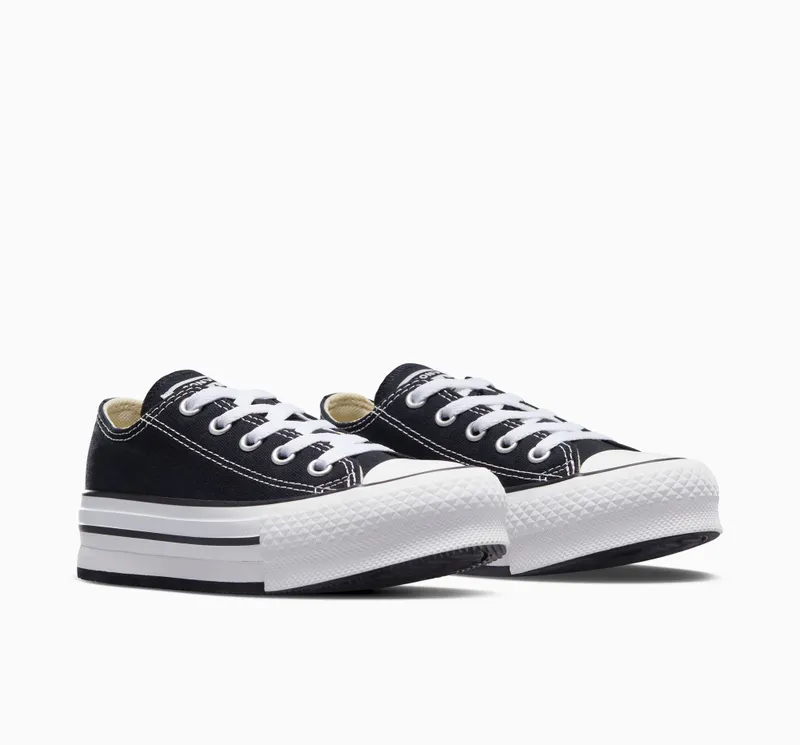 Converse Chuck Taylor All Star Lift Platform Zwart/wit/zwart