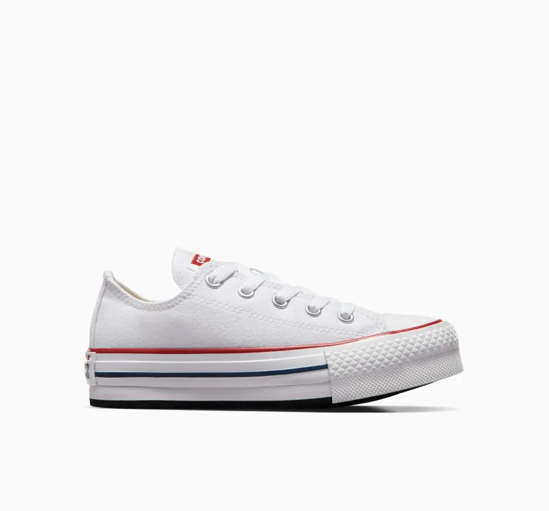 Converse Chuck Taylor All Star Lift Platform Wit/garnet/navy