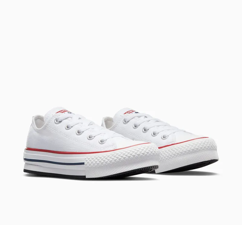Converse Chuck Taylor All Star Lift Platform Wit/garnet/navy