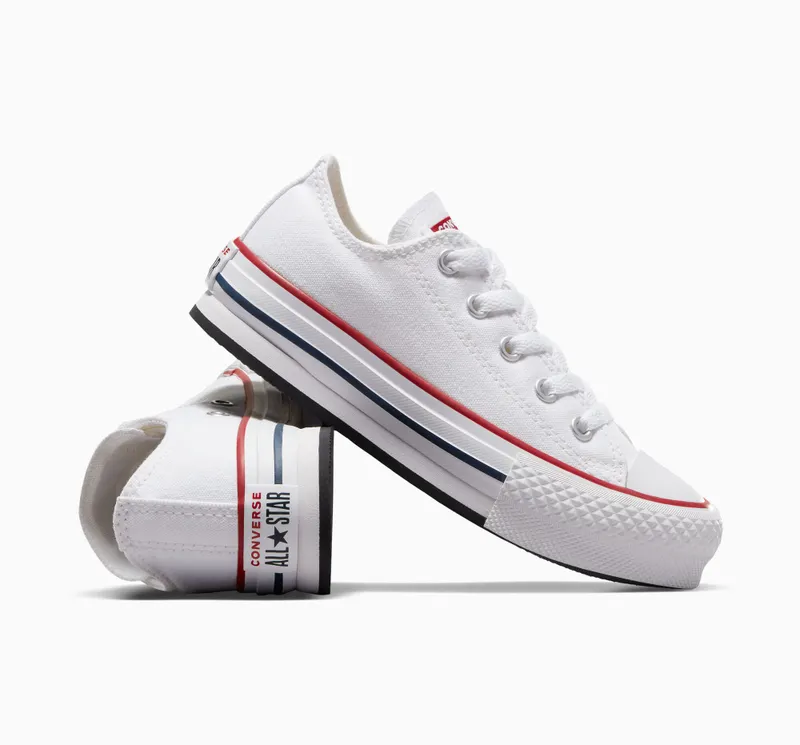 Converse Chuck Taylor All Star Lift Platform Wit/garnet/navy