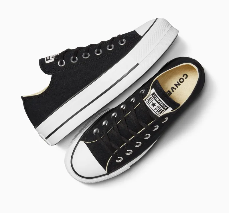 Converse Chuck Taylor All Star Platform Canvas Black/white/white